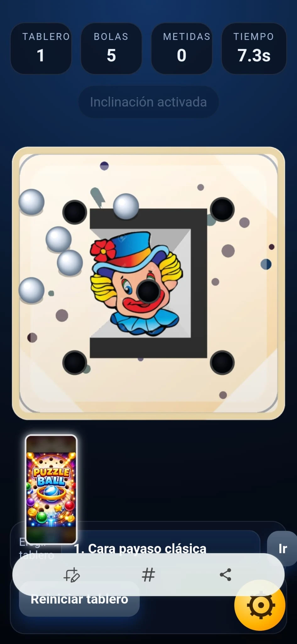 PUZZLE BALL screenshot